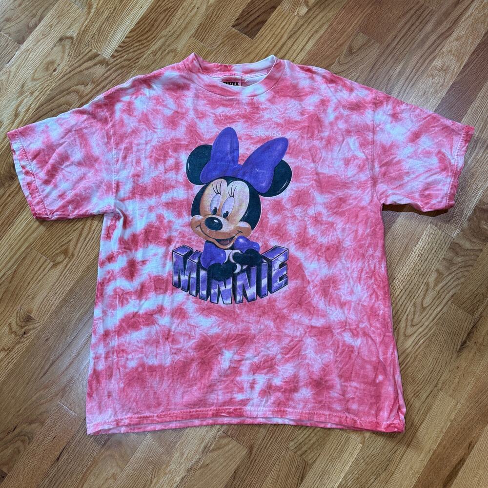 Vintage Minnie Mouse T-Shirt Unisex Adult X-Large Disney Pink Florida Y2K